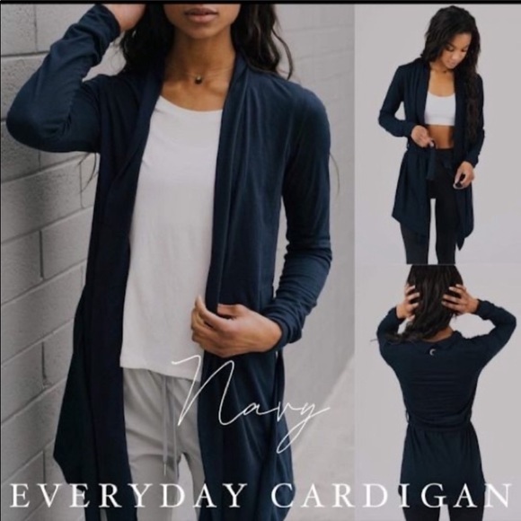 ZYIA Sweaters - Navy everyday cardigan
